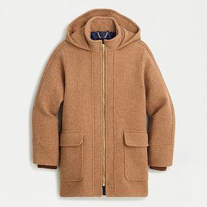 J. Crew - Swing coat in Italian stadium-cloth wool - SMALL